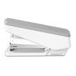 Fellowes LX840 EasyPress Half Strip Stapler White, Uses 24/6 or 26/6 Staples, Staples up to 25 Sheets